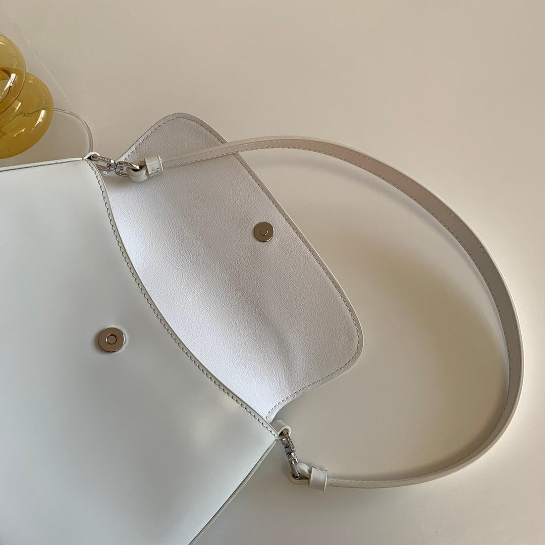 Prada Milano Flap Bag Brushed Leather 23cm