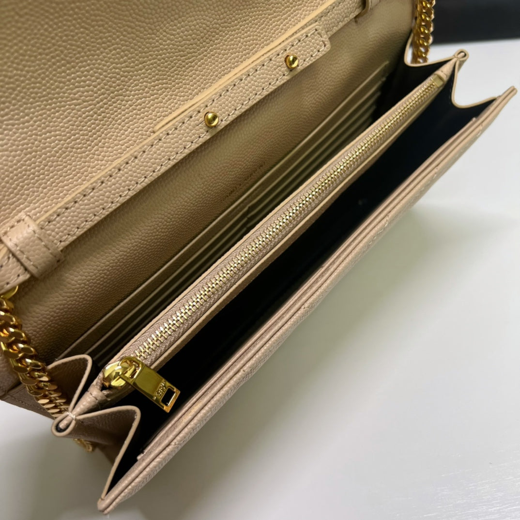 Ysl Saint Laurent Woc Cassandre Wallet on Chain