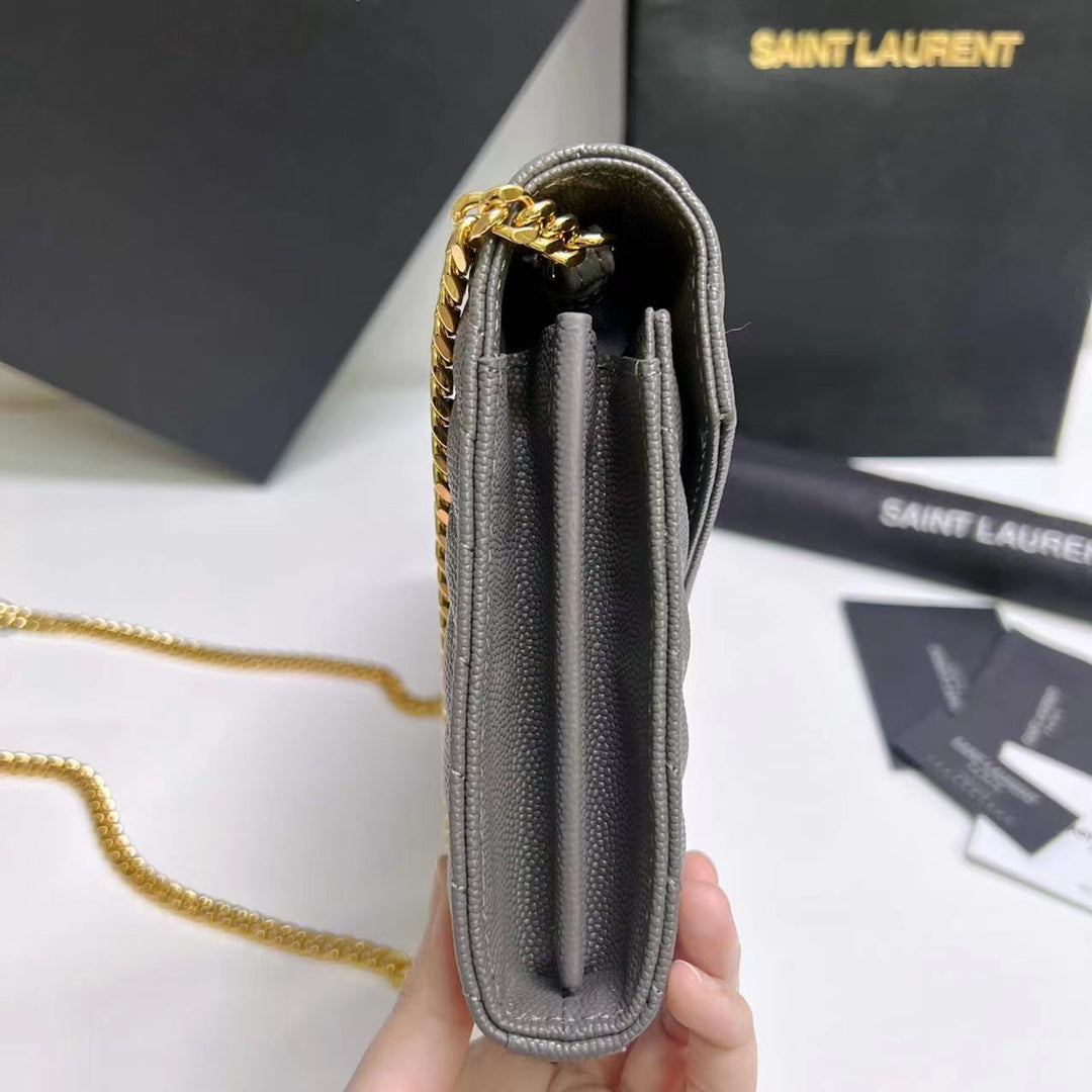 Ysl Saint Laurent Woc Cassandre Wallet on Chain