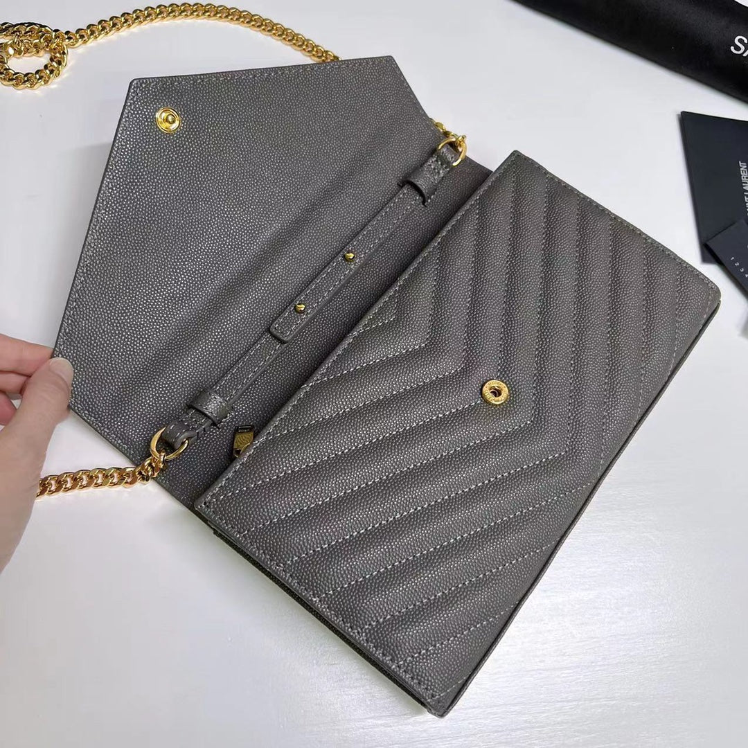 Ysl Saint Laurent Woc Cassandre Wallet on Chain