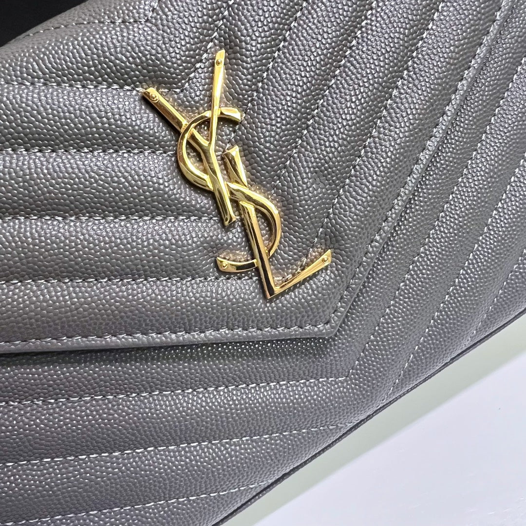 Ysl Saint Laurent Woc Cassandre Wallet on Chain