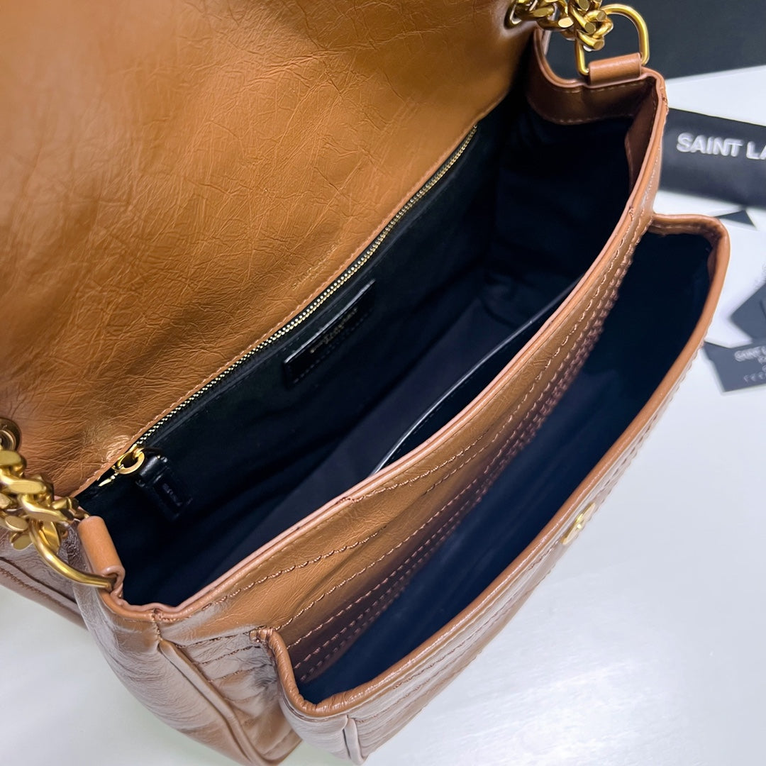 Ysl Saint Laurent Niki Bag Vintage Leather 28