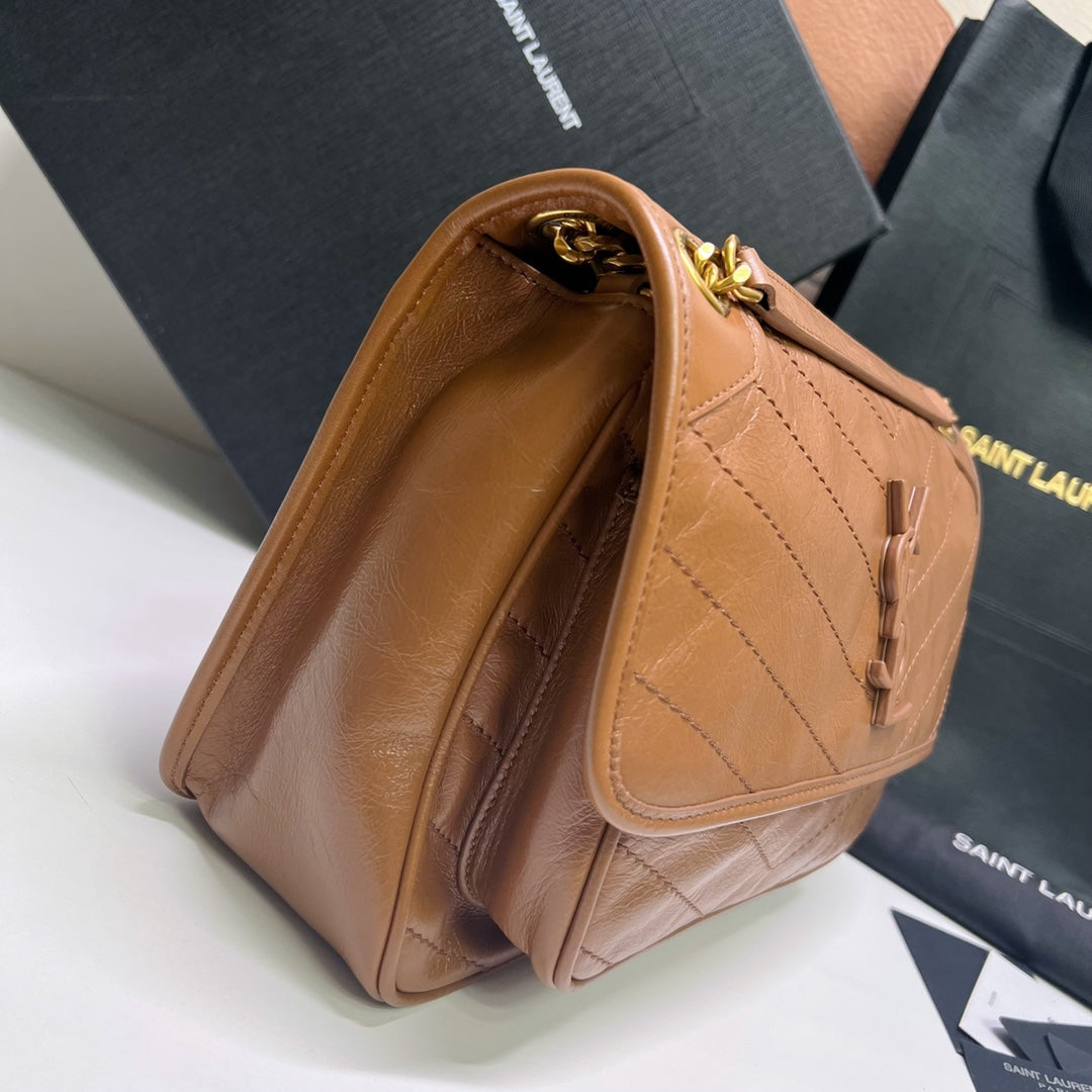 Ysl Saint Laurent Niki Bag Vintage Leather 28