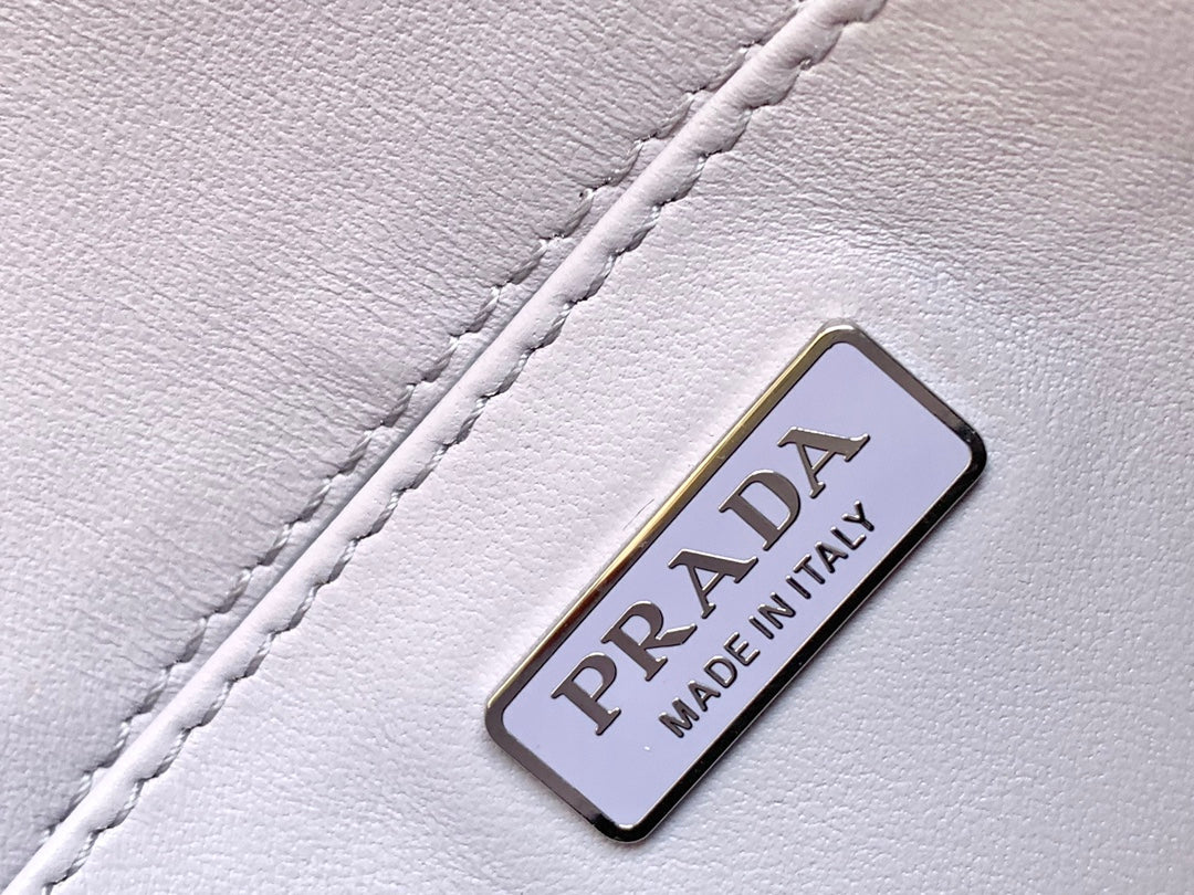 Prada Milano Flap Bag Brushed Leather 23cm