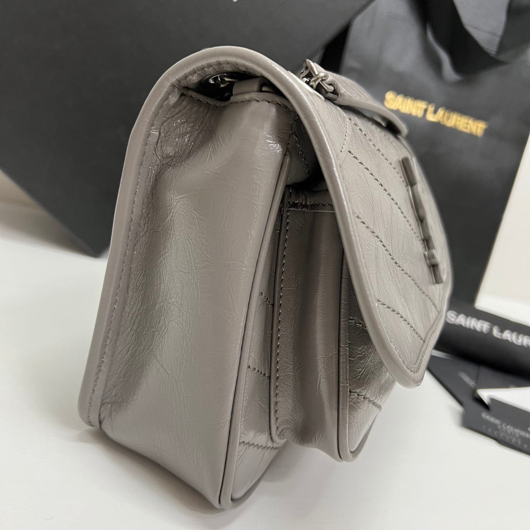Ysl Saint Laurent Niki Bag Vintage Leather 21