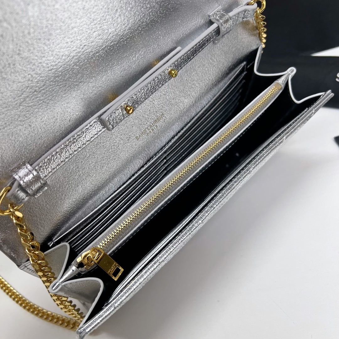 Ysl Saint Laurent Woc Cassandre Wallet on Chain