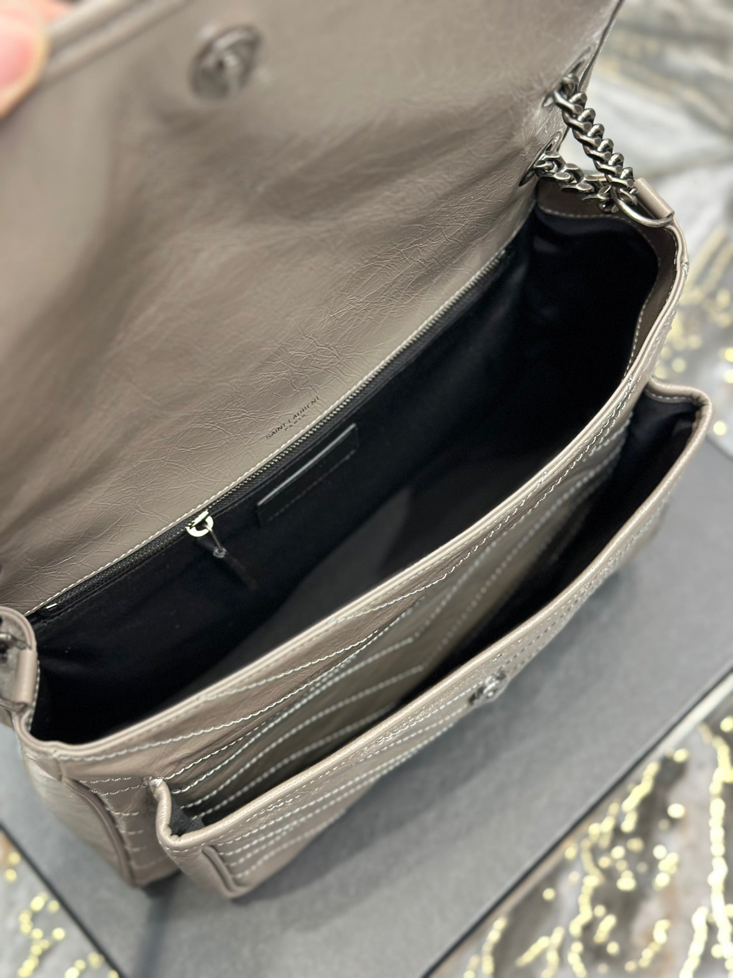 Ysl Saint Laurent Niki Bag Vintage Leather 32