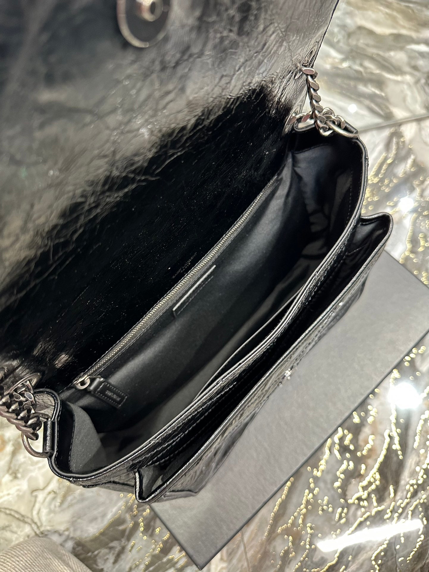Ysl Saint Laurent Niki Bag Vintage Leather 32