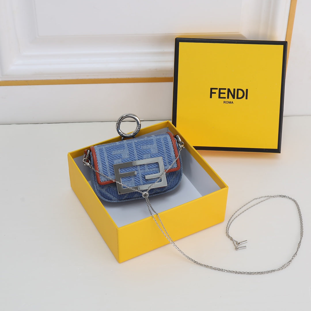 Fendi Baguette Nano Bag 11cm