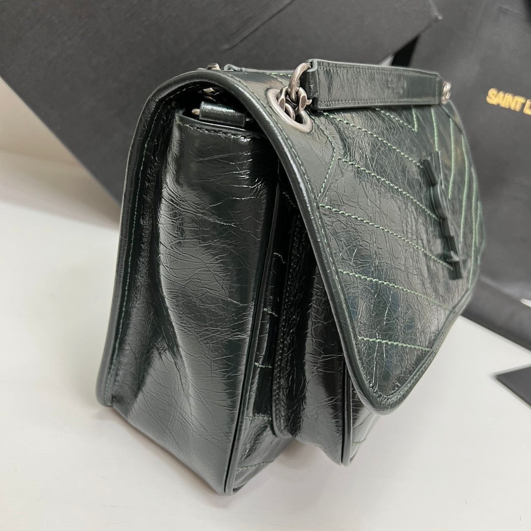 Ysl Saint Laurent Niki Bag Vintage Leather 28