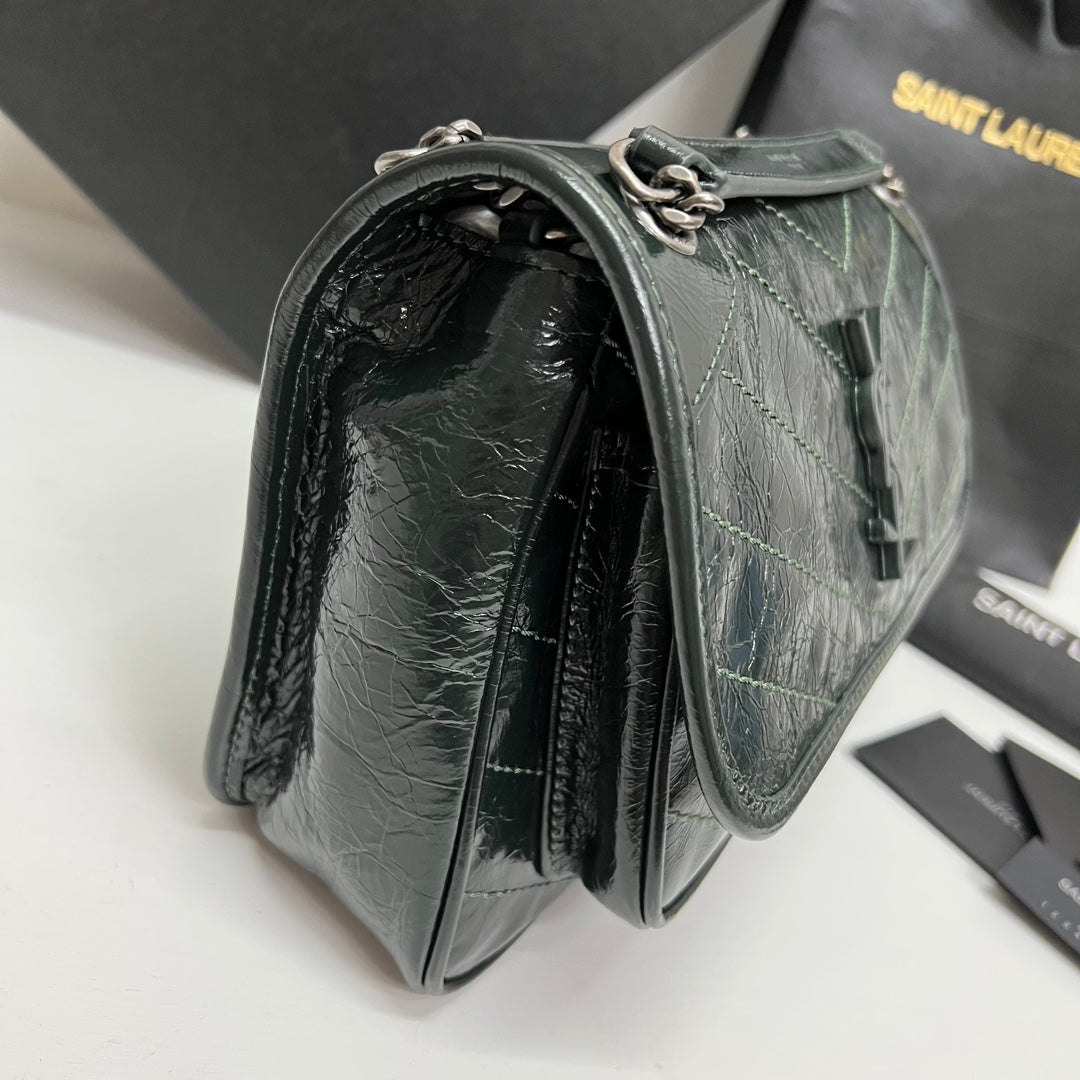 Ysl Saint Laurent Niki Bag Vintage Leather 21