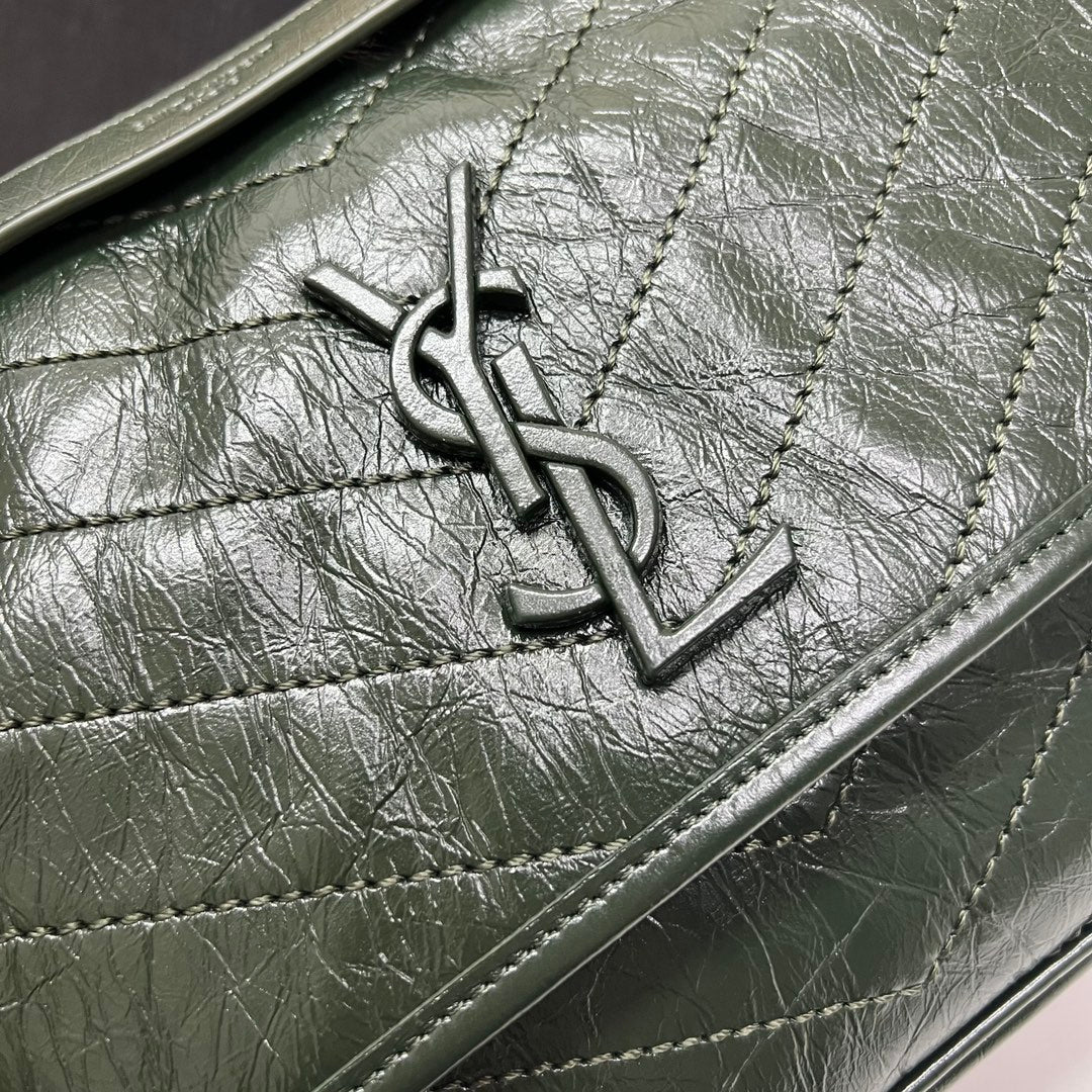 Ysl Saint Laurent Niki Bag Vintage Leather 28