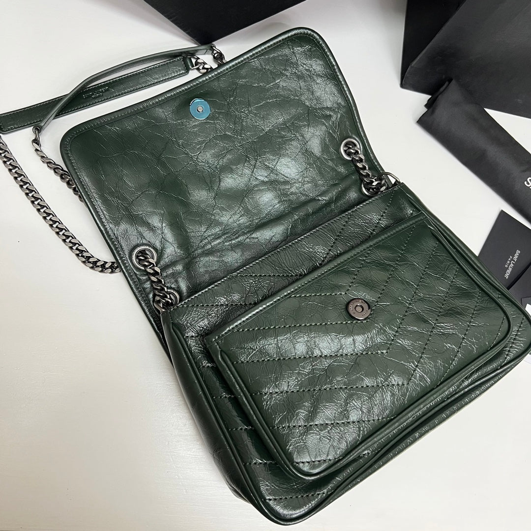 Ysl Saint Laurent Niki Bag Vintage Leather 28
