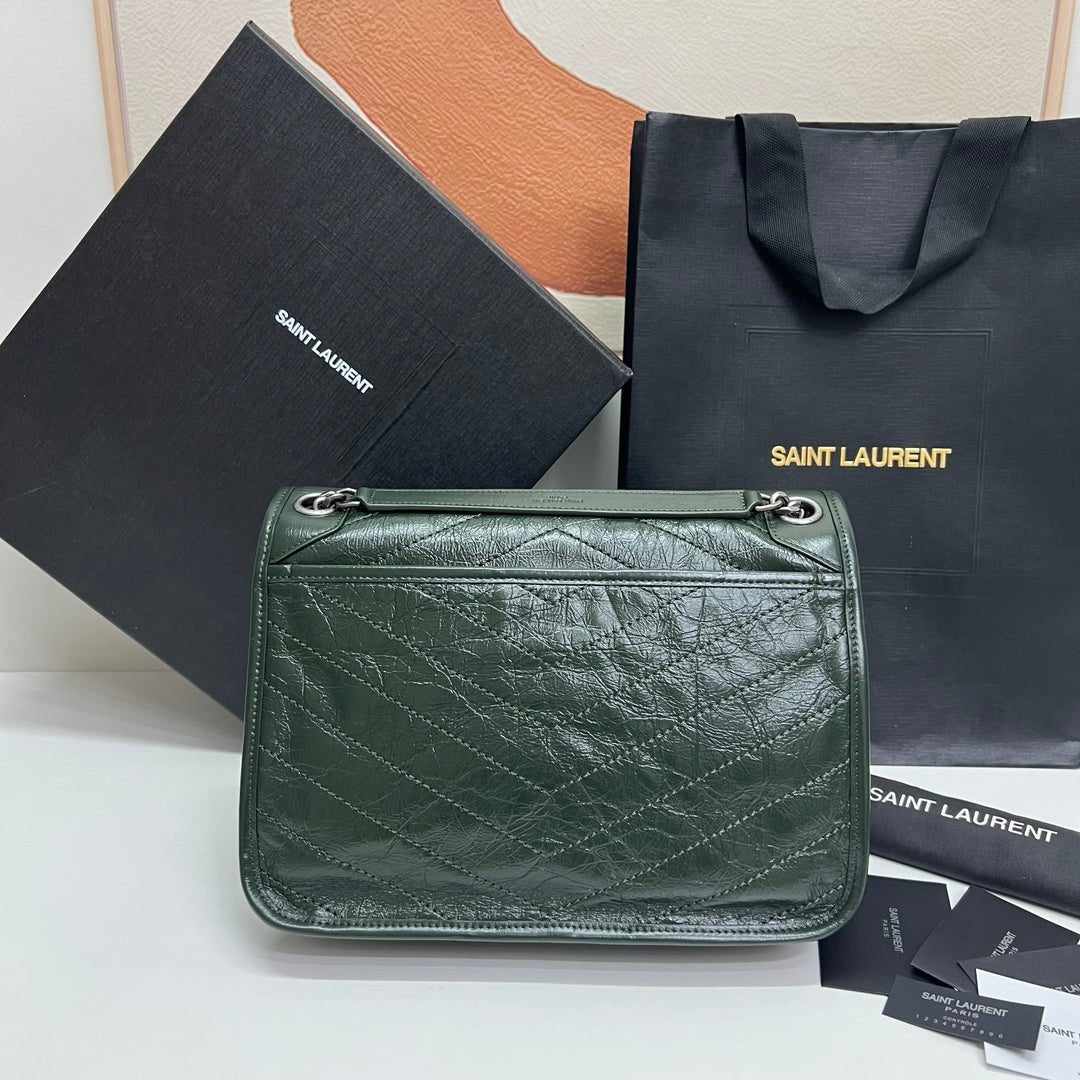 Ysl Saint Laurent Niki Bag Vintage Leather 28