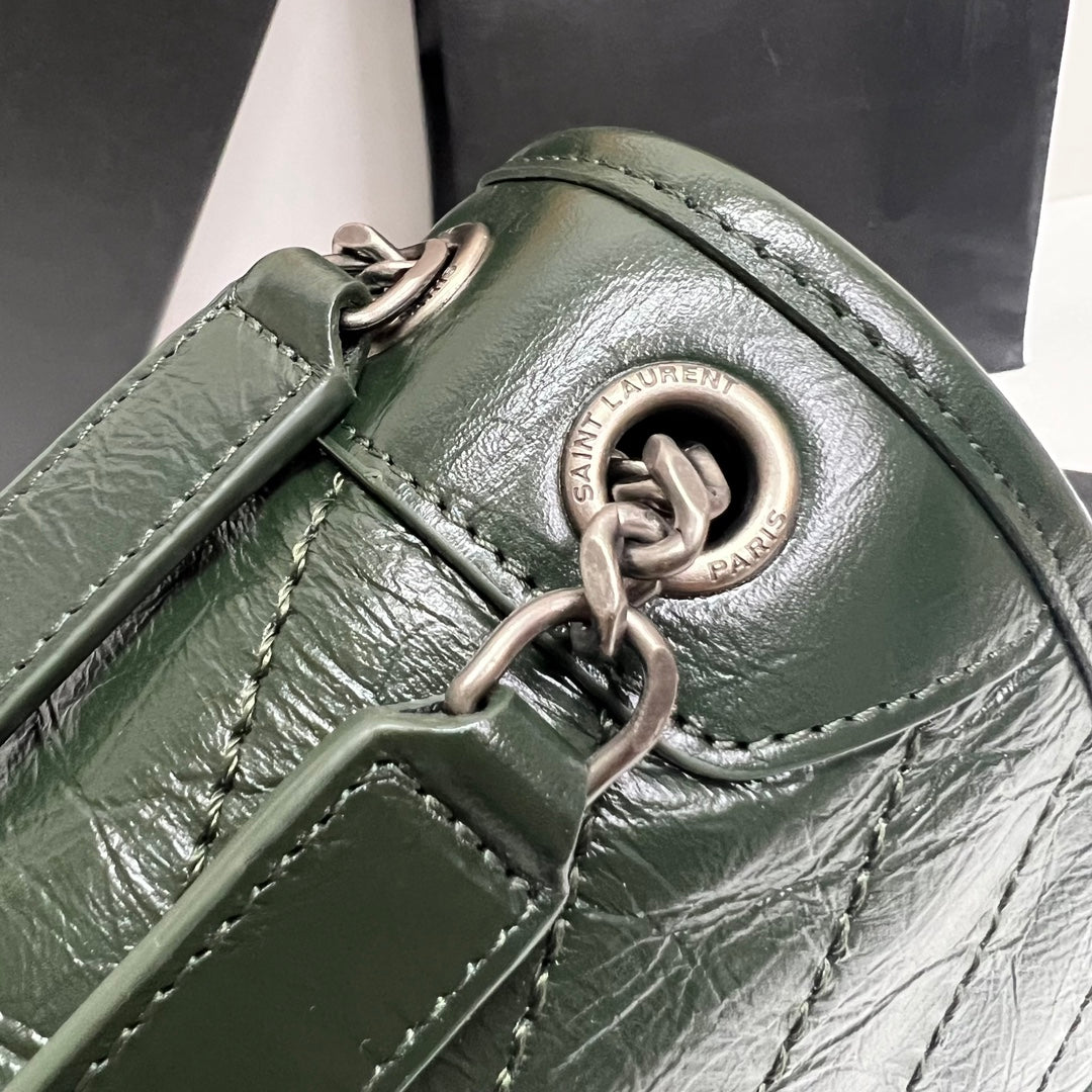 Ysl Saint Laurent Niki Bag Vintage Leather 21