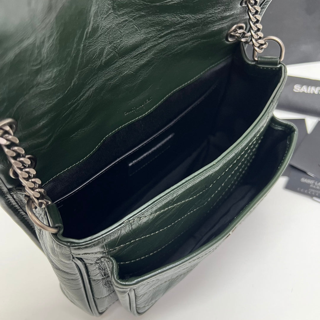 Ysl Saint Laurent Niki Bag Vintage Leather 21
