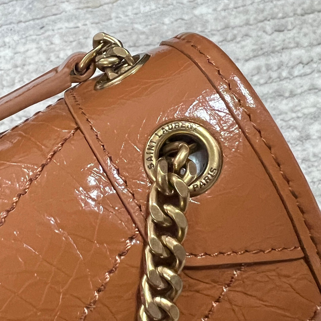 Ysl Saint Laurent Niki Bag Vintage Leather 21
