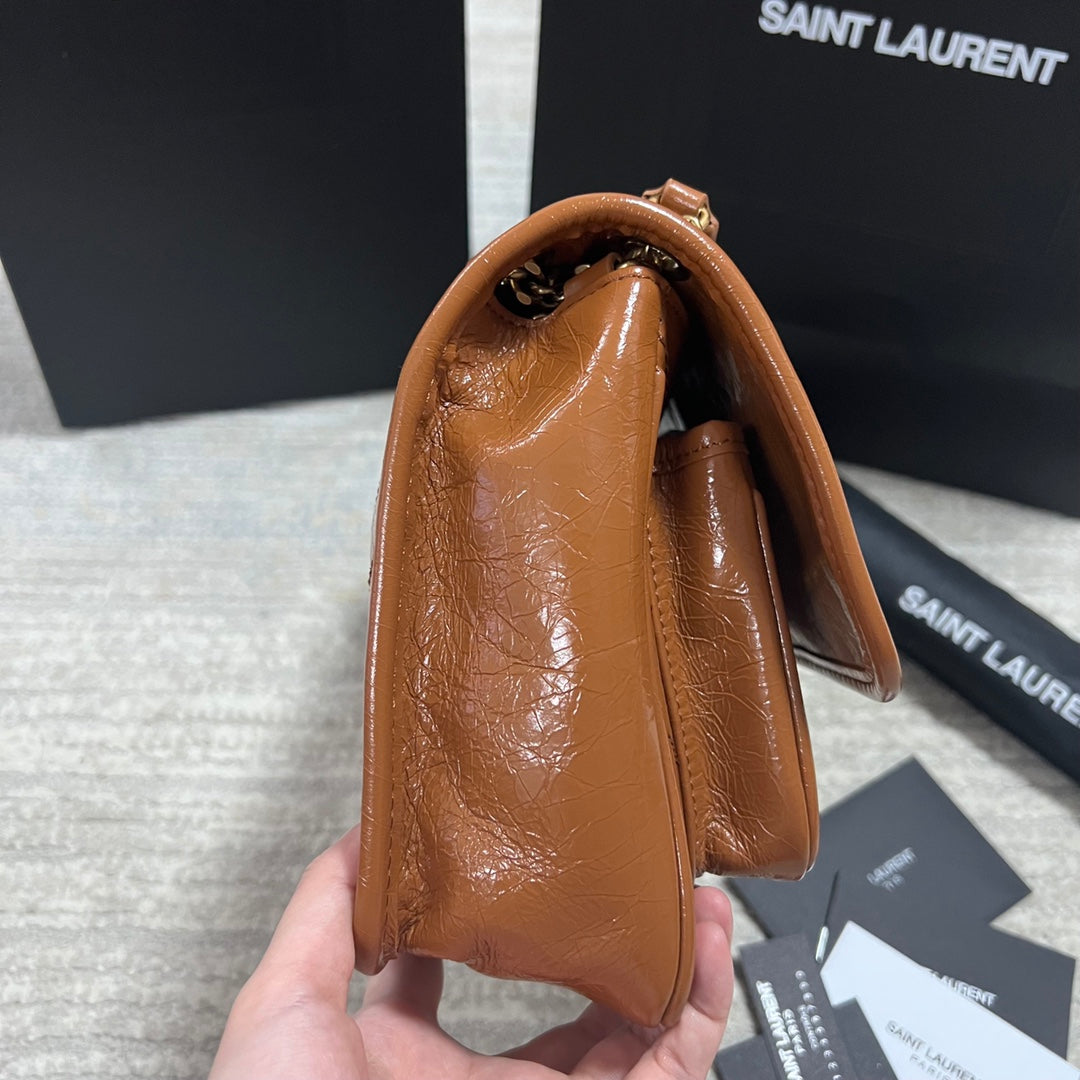 Ysl Saint Laurent Niki Bag Vintage Leather 21
