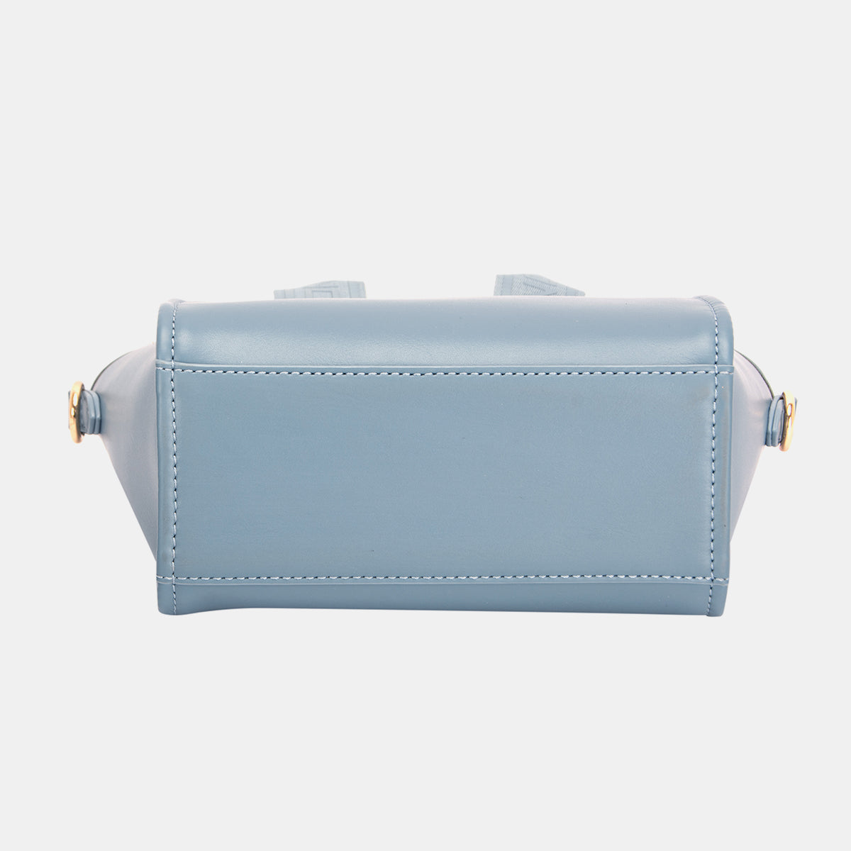 David Jones Small Handbag with Embossed Pattern Handles-3
