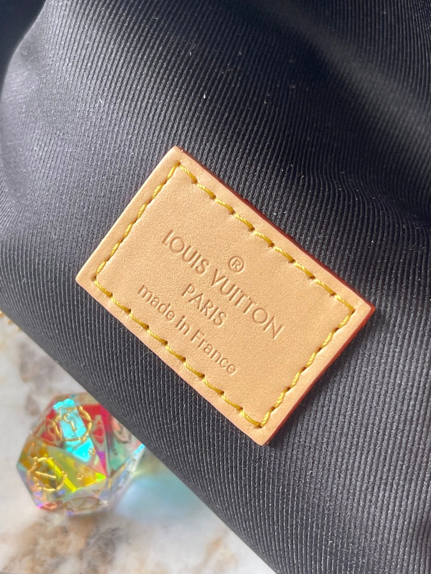 Lv Louis Vuitton Bumbag Noir in Monogram Canvas