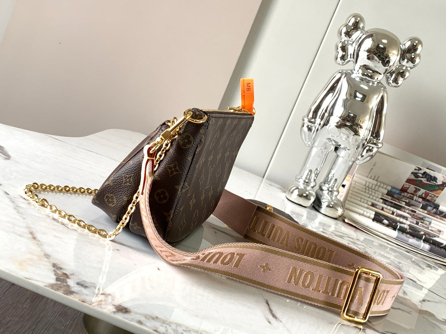 Lv Louis Vuitton Multi Pochette in Monogram Canvas