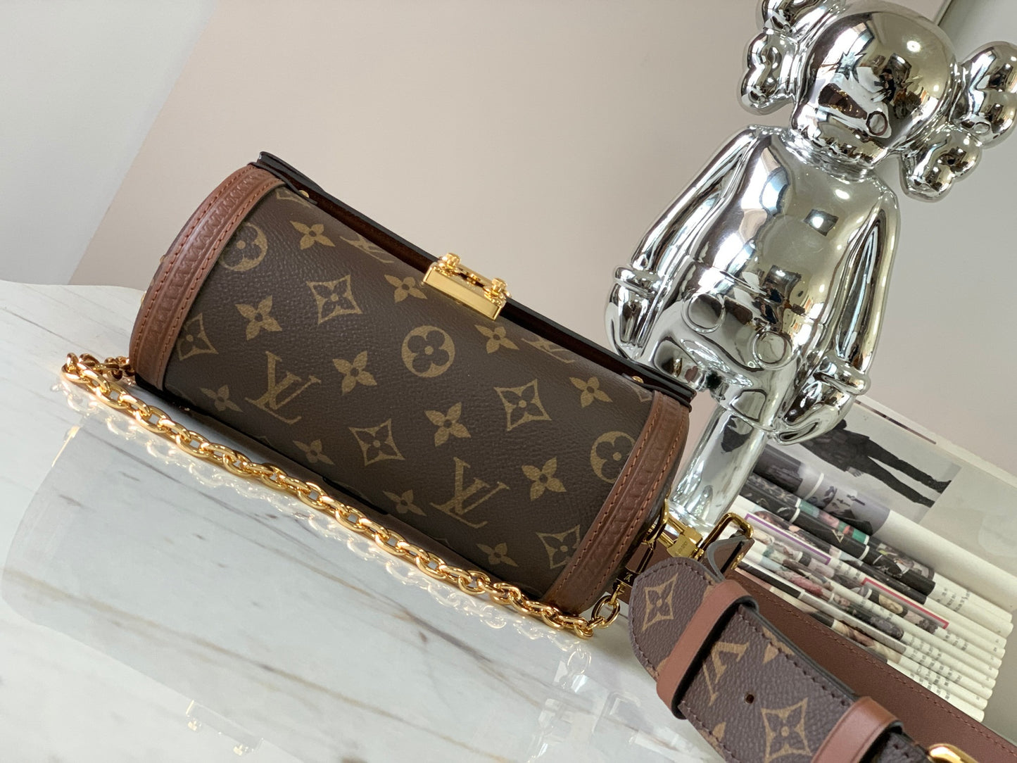 Lv Louis Vuitton Papillon Trunk in Monogram Canvas