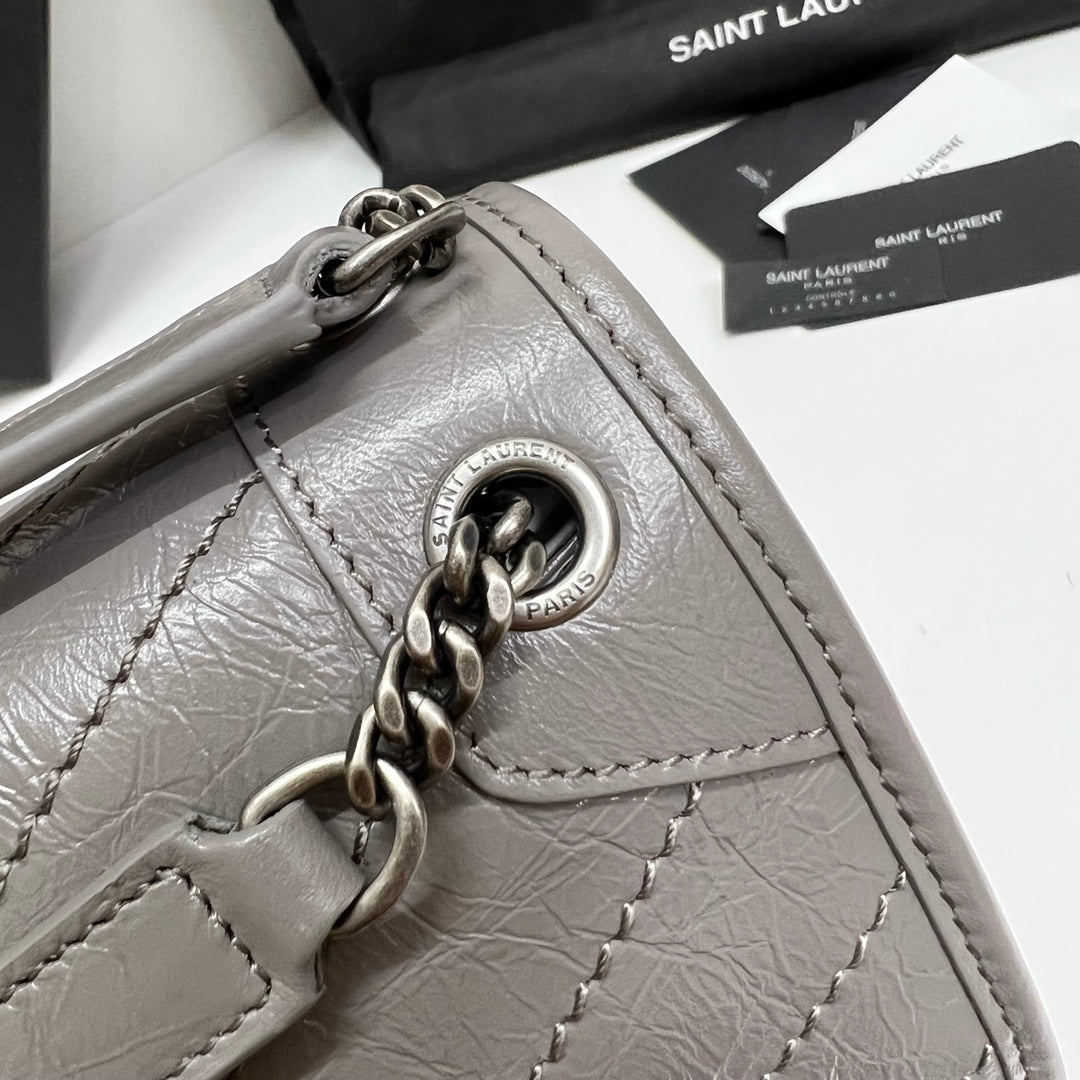 Ysl Saint Laurent Niki Bag Vintage Leather 21