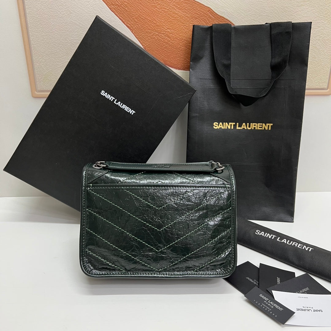 Ysl Saint Laurent Niki Bag Vintage Leather 21
