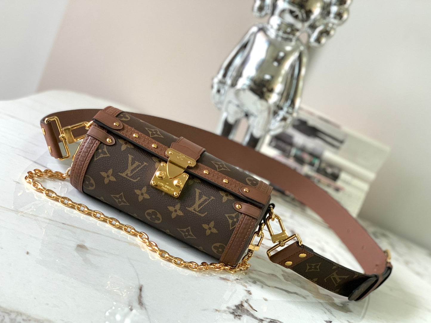 Lv Louis Vuitton Papillon Trunk in Monogram Canvas
