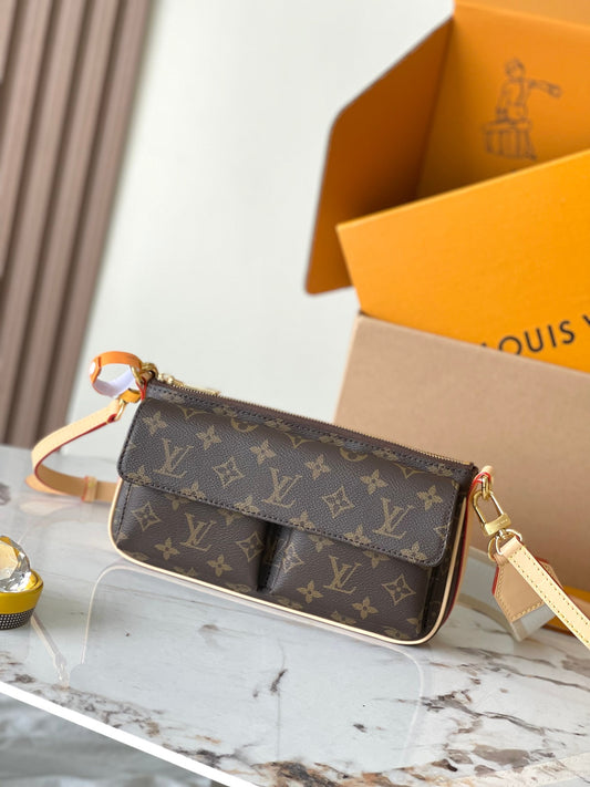 Lv Louis Vuitton Vivacité Monogram Canvas