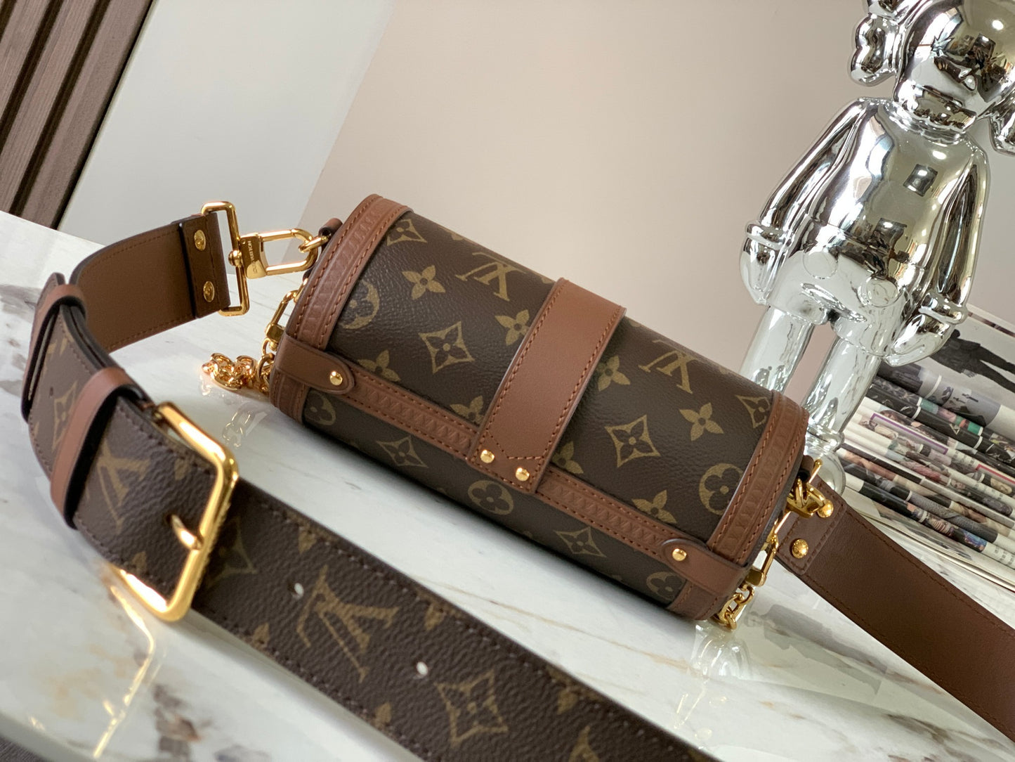 Lv Louis Vuitton Papillon Trunk in Monogram Canvas